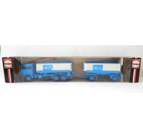 813 371 CAMION HERPA CITERNE ARAL + REMORQUE ARAL NEUF EN BOITE HO