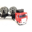 17721 KIBRI CAMION REMORQUE AVEC BOBINE HO SANS BOITE