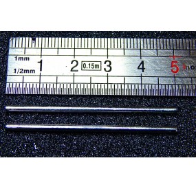 2 axes diamètre 2mm longueur 50mm