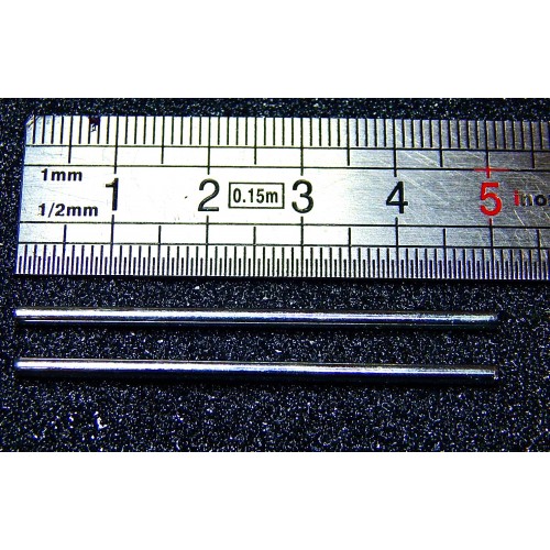 2 axes diamètre 2mm longueur 50mm