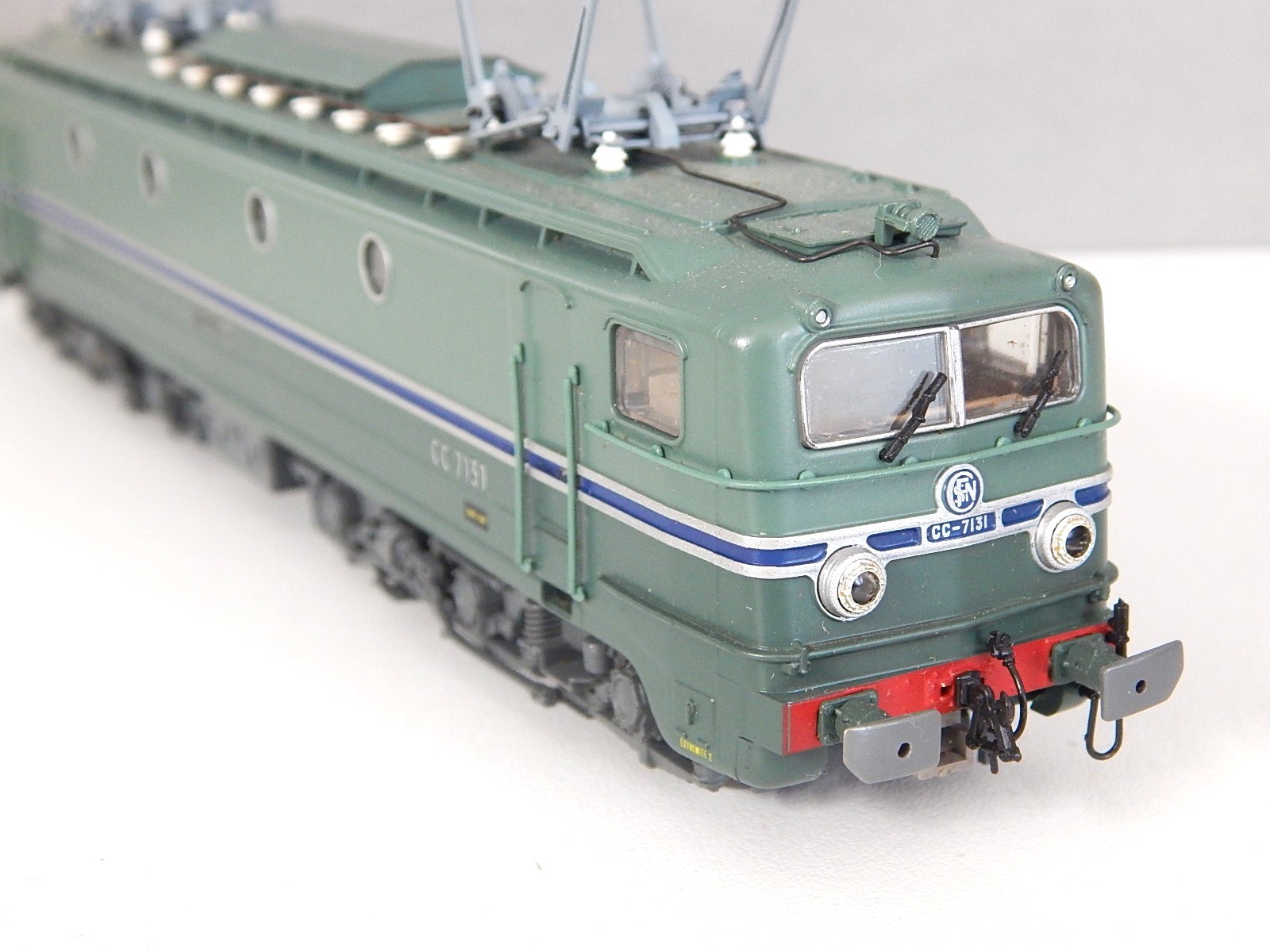 1600 - RIVAROSSI LOCOMOTIVE ELECTRIQUE CC 7131 SUPERBE ETAT SANS BO...