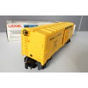 LIONEL ECHELLE O WAGON COUVERT TEXAS ET PACIFIC 9463 EN BOITE ETAT NEUF