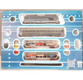 REF 7640 RARE JOUEF COFFRET PROVENCE COTE D'AZUR BB 67000 + VOITURES HO