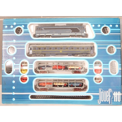 REF 7640 RARE JOUEF COFFRET PROVENCE COTE D'AZUR BB 67000 + VOITURES HO