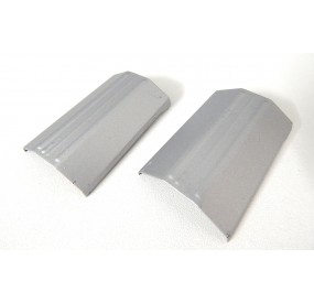 17748 JOUEF DEUX TOITURE EN METAL GRIS DE WAGON TOMBEREAU JOUEF HO