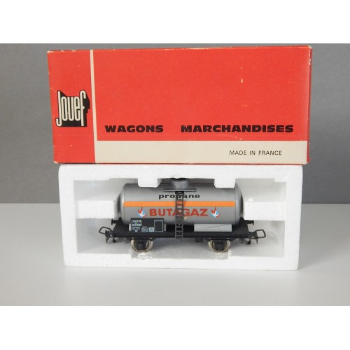 JOUEF 6308 WAGON CITERNE BUTAGAZ A ESIEUX HO EN BOITE ROUGE 6308