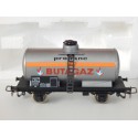 JOUEF 6308 WAGON CITERNE BUTAGAZ A ESIEUX HO EN BOITE ROUGE 6308