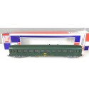 Réf 5293 JOUEF VOITURE UIC COUCHETTE 2 CL VERTE SNCF B9 C9 X EN BOITE BBR HO
