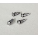 - 4 TAMPONS METAL DE LOCOMOTIVE VAPEUR 140 C - 040 TA - 231 C 60 - JOUEF HO