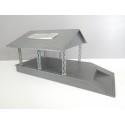 JOUEF MAQUETTE HANGAR DEPOT MARCHANDISES DEMONTABLE EN BON ETAT HO