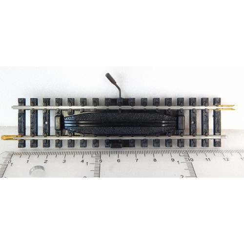 JOUEF 1 RAILS DECROCHE WAGON MANUEL 123 MM RAILS ACIER HO