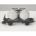 JOUEF UN WAGON CIMENTIER GRIS SANS MARQUAGE BOITE HO