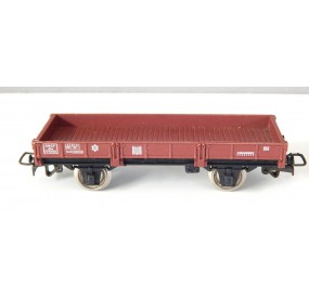 JOUEF WAGON PLAT A ESSIEUX MARRON SNCF HO SANS BOITE