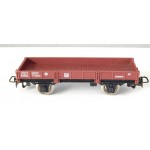 JOUEF WAGON PLAT A ESSIEUX MARRON SNCF HO SANS BOITE