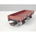 JOUEF WAGON PLAT A ESSIEUX MARRON SNCF HO SANS BOITE