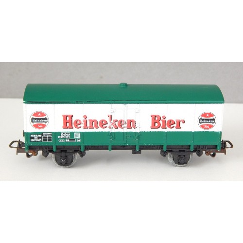 WAGON COUVERT JOUEF BIERE HEINEKEN TRES BON ETAT HO SANS BOITE