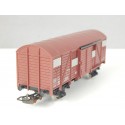 JOUEF WAGONS COUVERT MARRON A ESSIEUX PARROIS BOIS HO