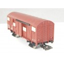 JOUEF WAGONS COUVERT MARRON A ESSIEUX PARROIS BOIS HO