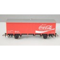 JOUEF WAGON COUVERT COCA COLA A ESSIEUX HO SANS BOITE
