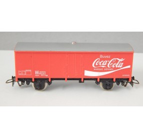 JOUEF WAGON COUVERT COCA COLA A ESSIEUX HO SANS BOITE