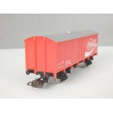 JOUEF WAGON COUVERT COCA COLA A ESSIEUX HO SANS BOITE