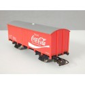 JOUEF WAGON COUVERT COCA COLA A ESSIEUX HO SANS BOITE