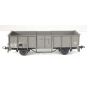 WAGON TOMBEREAU GRIS A ESSIEUX SANS MARQUE PARROSI BOSSELER HO
