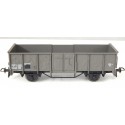 WAGON TOMBEREAU GRIS A ESSIEUX SANS MARQUE PARROSI BOSSELER HO