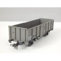 WAGON TOMBEREAU GRIS A ESSIEUX SANS MARQUE PARROSI BOSSELER HO