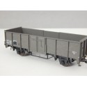 WAGON TOMBEREAU GRIS A ESSIEUX SANS MARQUE PARROSI BOSSELER HO