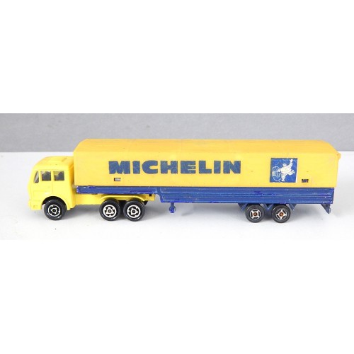 MAJORETTE CAMIONS BACHER MICHELIN 1/100 SCANIA N°367