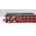 JOUEF WAGON DEMI BACHER A BOGIES + CHARGEMENT HO SANS BOITE