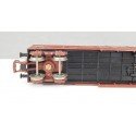 JOUEF WAGON COUVERT A BOGIES TYPE GAS ESSIEUX METAL HO SANS BOITE