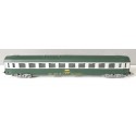 JOUEF VOITURE UIC VERTE 2 CL TOIT VERT B 10 - HO SANS BOITE