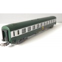 JOUEF VOITURE UIC VERTE 2 CL TOIT VERT B 10 - HO SANS BOITE