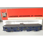 Réf 5630 FOURGON A BAGAGES CIWL ETAT NEUF EN BOITE ROUGE HO N°2
