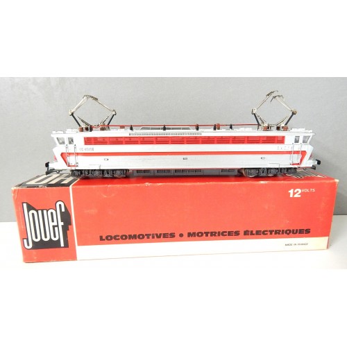 Réf 8432 JOUEF LOCOMOTIVE CC 40101 MODELE DOUBLE ENTRAIENEMENT BOITE ROUGE HO
