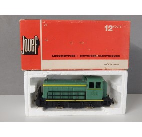 Ref 8402 LOCOMOTIVE Y 51130 VERT CLAIRE EN BOITE ROUGE HO