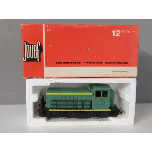 Ref 8402 LOCOMOTIVE Y 51130 VERT CLAIRE EN BOITE ROUGE HO
