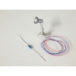 CC0103 UN ECLAIRAGE PROJECTEUR LEDS 12 VOLTS POUR MAQUETTE HO