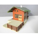 FALLER MAQUETTE PETIT DEPOT AVEC QUAI SANS BOITE HO