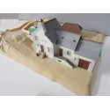 JOUEF MAQUETTE MAQUETTE MOULIN SARTOIS COMPLET 4 ELEMENT HO