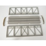 JOUEF PONT A MONTER GRIS CLAIRE RAILS ACIER SANS BOITE