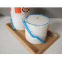 KIBRI MAQUETTE DEPOT CARBURANT ESSO HO