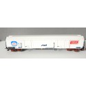 JOUEF WAGON COUVERT LONG A BOGIES GERVAIS FINDUS HO SANS BOITE