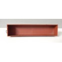 LILITPUT WAGON TOMBEREAU MARRON A BOGIES A BORD HAUT SNCF SANS BOITE HO