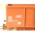 JOUEF WAGON TOMBEREAU MARRON A BOGIES A BORD HAUT SANS BOITE HO