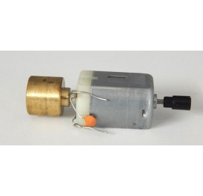 MEHANO MOTEUR DOUBLE AXES + VOLANT INERTIE 12 VOLTS HO
