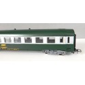 JOUEF VOITURE UIC VERTE 2 CL TOIT VERT B 10 - HO SANS BOITE