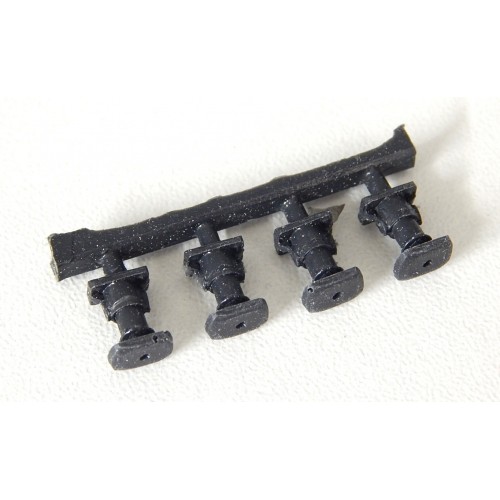 Ref 17883 4 TAMPONS DE LOCOMOTIVE JOUEF HO